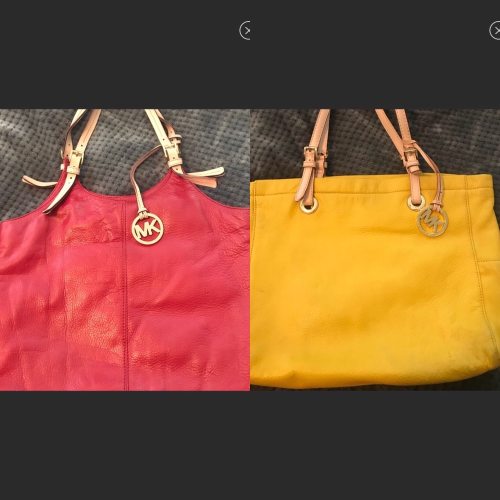 TWO gently used Michael K Bags OBO